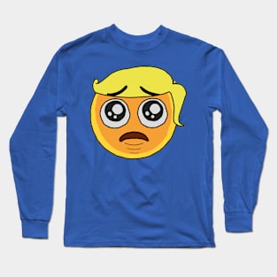 NOT YOUR PRESIDENT Emoji Long Sleeve T-Shirt